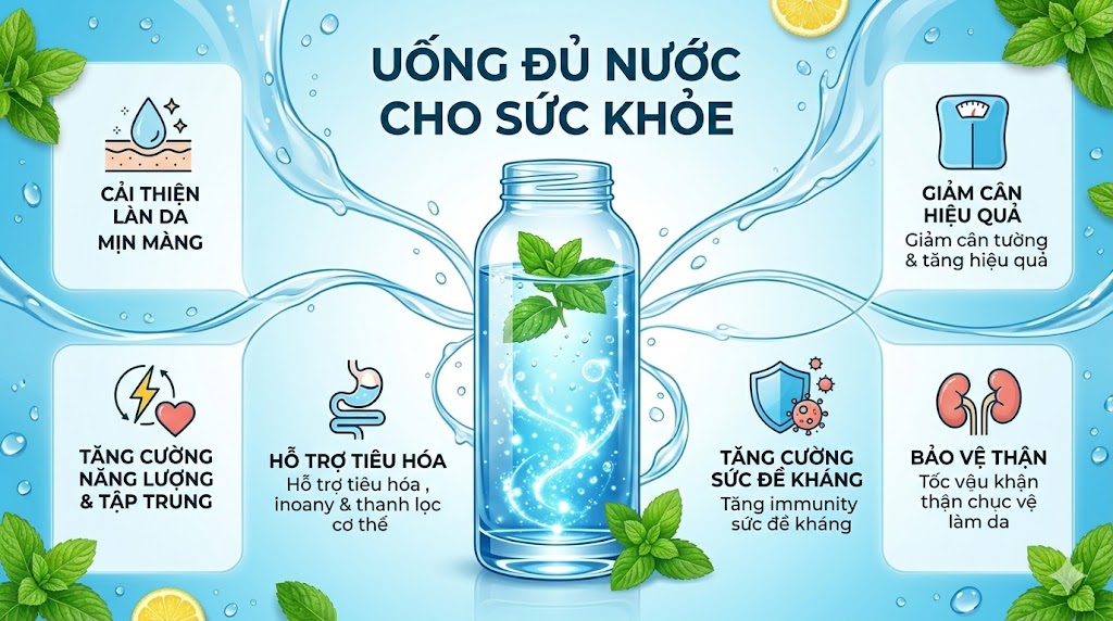 uong nuoc giu gin suc khoe